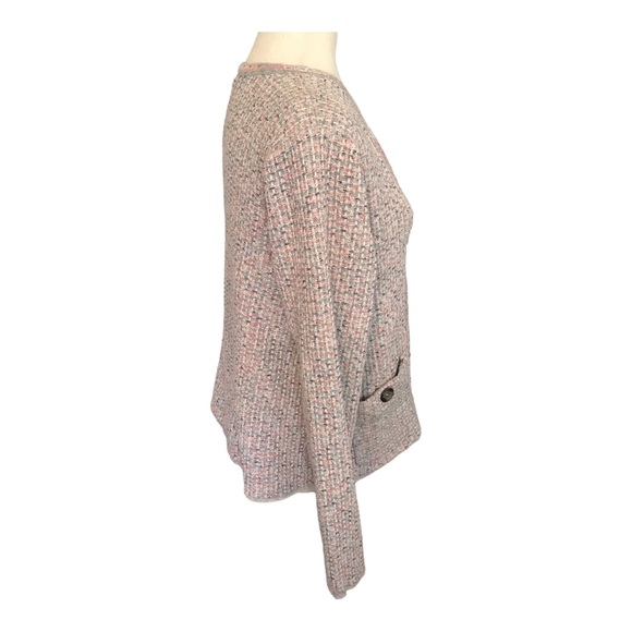 J. Jill Pink and Gray Cardigan - Picture 9 of 13